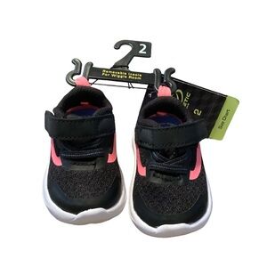 Athletic Works Slip On Bump Toe Sneakers